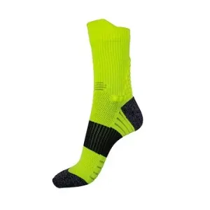 RUNTO Sportovní ponožky RACE-YE, žlutá/černá