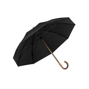RSQ1912 RS2713NC luxusní pánský holový deštník s dřevěnou rukojetí
