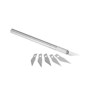 Řezací nůž Transotype stříbrný   náhradní čepele (řezací skalpel COPIC)
