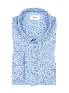 Nadměrná velikost: s. Oliver, Košile s propínacím límečkem (button-down), extra dlouhá Světle Modrá #4971251