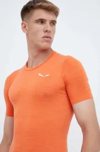 Funkční tričko Salewa Zebru Fresh oranžová barva