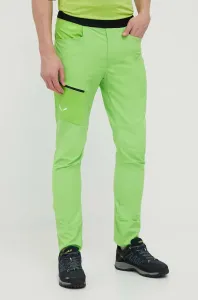 Outdoorové kalhoty Salewa Agner Light 2 DST zelená barva #5271419