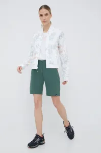 Outdoorové šortky Salewa Talvena zelená barva, medium waist #5150535