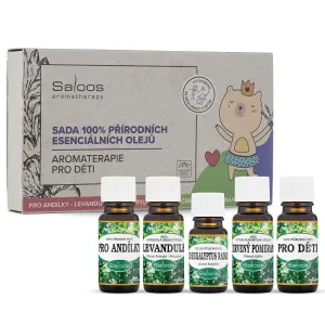 Saloos aromaterapie pro děti - sada 100% přírodních éterických olejů