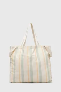 Bavlněná kabelka Samsoe Samsoe béžová barva