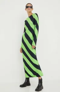 Šaty Samsoe Samsoe zelená barva, maxi #5968983