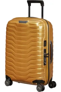 SAMSONITE Kufr Proxis Spinner Expander USB 55/20 Cabin Honey Gold, 55 x 20 x 40 (126035/6856)