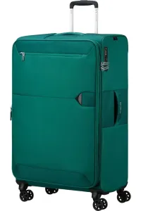 Samsonite Látkový cestovní kufr Urbify L EXP 107/115 l - zelená
