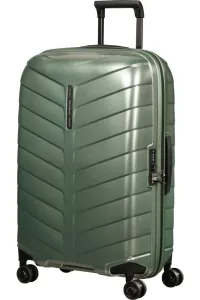Samsonite Skořepinový cestovní kufr Attrix M 73 l - zelená