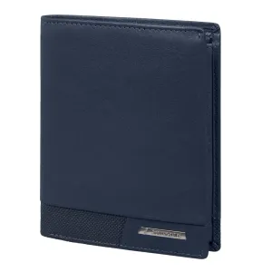 Samsonite Pánská kožená peněženka PRO-DLX 6 147 - modrá