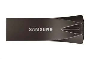 USB flash disk Samsung BAR Plus MUF-64BE4/APC, 64 GB, USB 3.1, titanová šedá