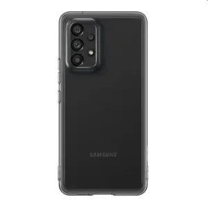 Samsung Galaxy A53 5G Poloprůhledný zadní kryt černý