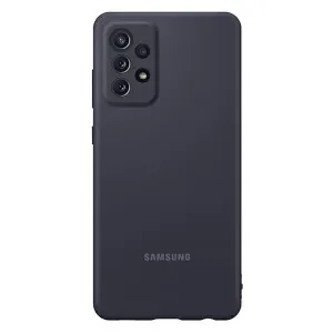 Samsung silikonový zadní kryt pro Galaxy A72 černý