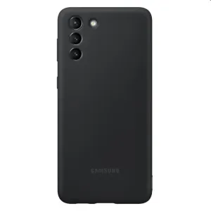 Pouzdro Silicone Cover pro Samsung Galaxy S21 Plus - G996B, black (EF-PG996C)