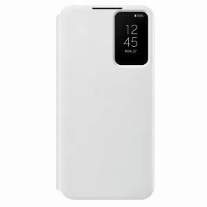 Samsung Galaxy S22+ 5G Flipové pouzdro Clear View bílé
