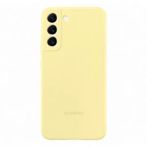 Pouzdro Silicone Cover pro Samsung Galaxy S22 Plus, yellow