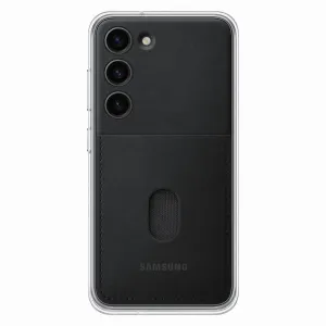 Samsung Frame Cover Samsung Galaxy S23 pouzdro s odnímatelnou zadní stranou černé (EF-MS911CBEGWW)