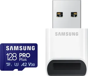 Paměťová karta Samsung PRO Plus micro SDXC 128 GB U3 A2 V30 (MB-MD128SB/WW)