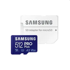 Samsung MicroSDXC 512GB PRO Plus + SD adaptér (2023)