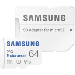 Paměťová karta Samsung Pro Endurance 64 GB + adaptér (MB-MJ64KA/EU)
