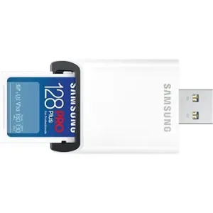 Samsung SDXC 128GB PRO PLUS + USB adaptér (2023)