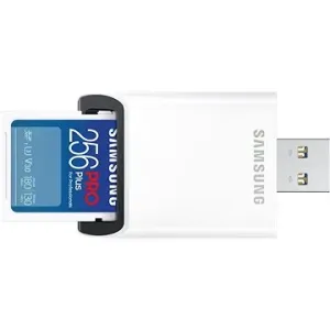 Samsung SDXC 256GB PRO PLUS + USB adaptér (2023)