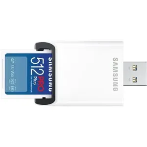 Samsung SDXC 512GB PRO PLUS + USB adaptér (2023)