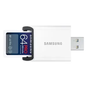 Paměťová karta Samsung SDXC 64GB PRO ULTIMATE + USB adaptér