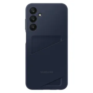 Pouzdro Samsung EF-OA156TBEGWW se slotem na kartu pro Samsung Galaxy A15 / A15 5G - černo-modré
