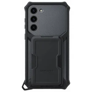 Samsung Galaxy S23+ Ochranný kryt s odnímatelným úchytem na příslušenství Black