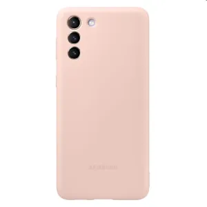 Pouzdro Silicone Cover pro Samsung Galaxy S21 Plus, pink