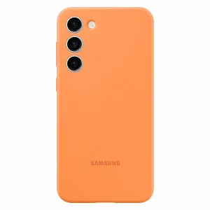 Pouzdro Silicone Cover pro Samsung Galaxy S23 Plus, orange
