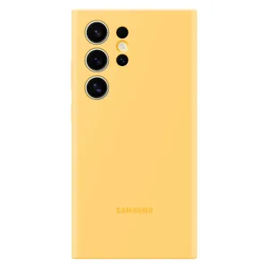 Silikonové pouzdro Samsung EF-PS928TYEGWW pro Samsung Galaxy S24 Ultra - žluté