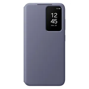 Samsung Smart View Peněženka EF-ZS921CVEGWW s flipovým krytem pro Samsung Galaxy S24 - fialová