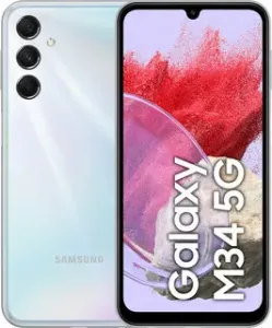 SAMSUNG Galaxy M34 6+128GB stříbrná