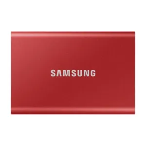 Samsung T7 500GB, MU-PC500R/WW, červená