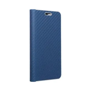 Forcell LUNA Book Carbon  Samsung Galaxy A12 modrý