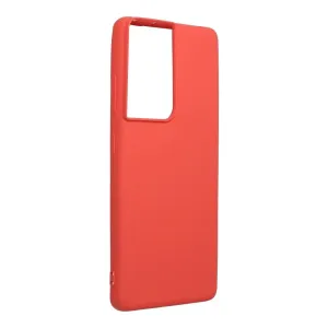 Forcell SILICONE LITE Case  Samsung Galaxy S21 Ultra růžový
