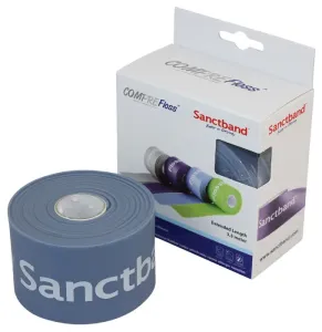 Sanctband Kompresní guma Flossband, extra dlouhá, 5 cm x 3,5 m, borůvka, střední