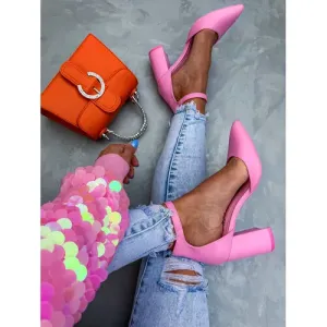 Ružové dámske sandále NIKOLA* veľkosť: 40