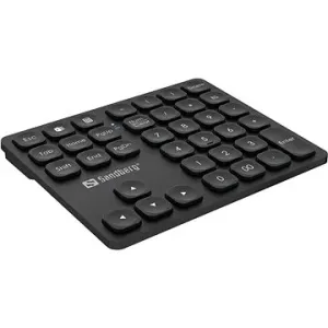 Sandberg Bezdrátová numerická klávesnice Pro, černá