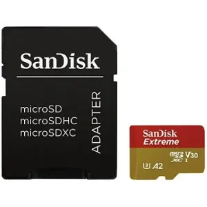SanDisk MicroSDXC 400GB Extreme Pro + SD adaptér