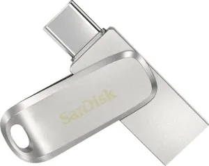 USB paměť pro smartphony/tablety SanDisk Ultra Dual Luxe, 512 GB, USB-C™ USB 3.2 (2. generace), stříbrná