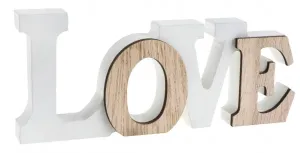 Santex Dřevěná dekorace - Love