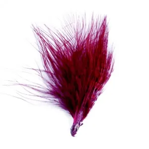 Santex Dekorační peříčka Barva: burgundy