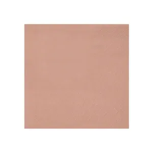 Santex Servítky - jednofarebné 21 x 20 cm Barva: růžovo-zlatá