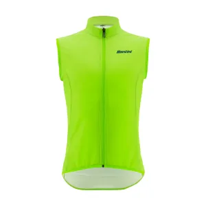 SANTINI Cyklistická vesta - NEBULA - světle zelená XL