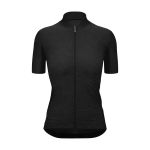 SANTINI Cyklistický dres s krátkým rukávem - COLORE PURO - černá #5965820