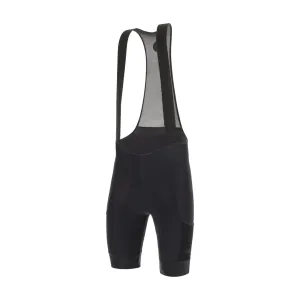 SANTINI Cyklistické kalhoty krátké s laclem - GRAVEL - černá 2XL #4994011