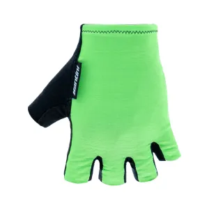 SANTINI Cyklistické rukavice krátkoprsté - CUBO - zelená #2513611